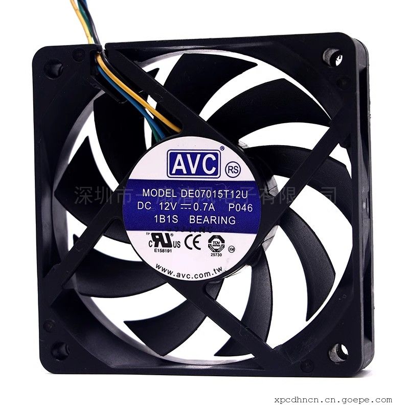 AVCԭװƷ 7015 7cm 12V 0.7A PWM CPUDE07015T12U