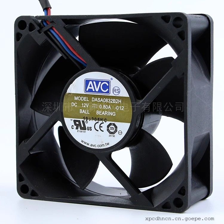 AVCԭװ 8032 8CM 12V 0.80A ˫÷DASA0832B2H