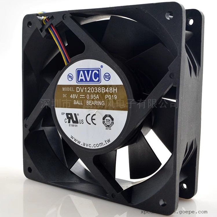 AVCȫ 48V 0.95A 12CM 12038 ҵƵɢȷDV12038B48H