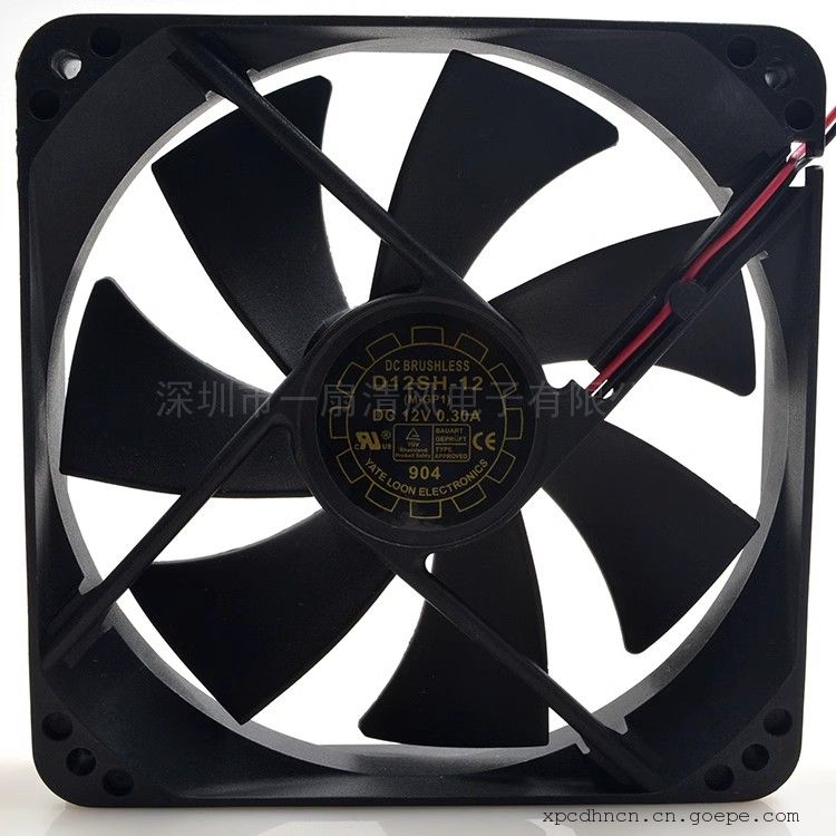 ȫYALN FAN 12V 0.30A 12025 12CMD12SH-12