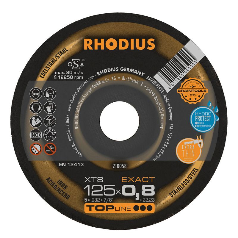 ¹RHODIUSиƬָɰ125*1.0*22.2