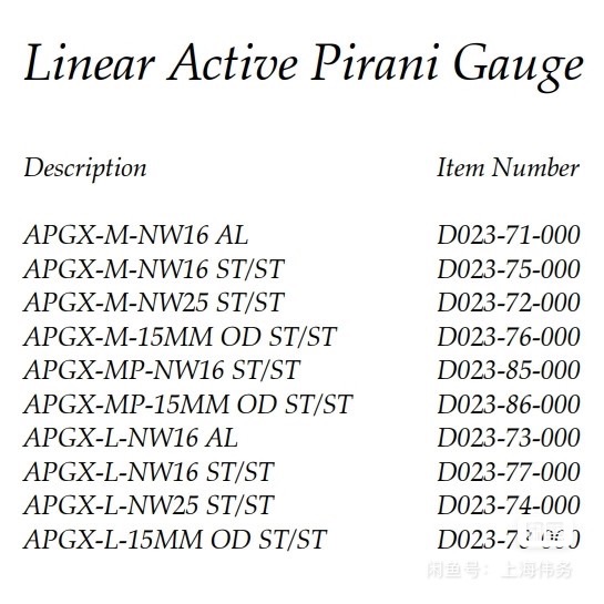 Edwards APGX-M-NW16/ALI ռD02371000