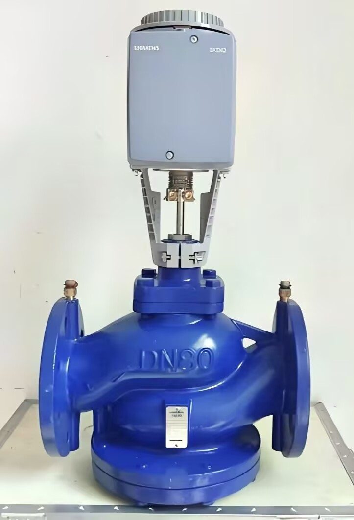 西门子混装动态平衡阀 动态压差平衡 电动二通控制阀VVP43.65