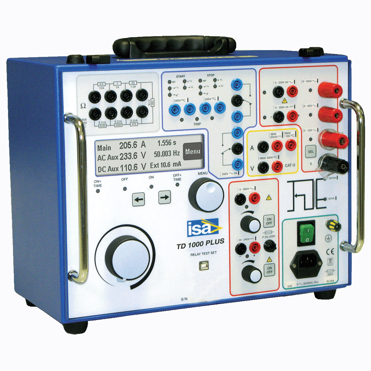 意大利ISA TD1000 PLUS二次注入繼電器測試儀 意大利ISA TD1000 PLUS二次注入繼電器測試儀