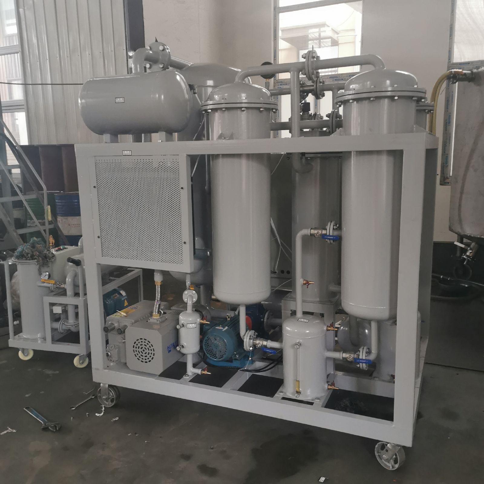 TR Turbine Oil Cleaning System 6000LPH Lube Oil Purifier ZJC-J100 