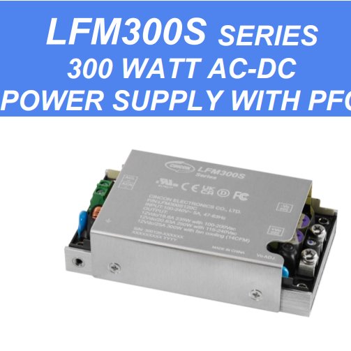 CINCON效率94%AC-DC模块电源LFM550M120C LFM5550M240C LFM550M280C LFM550M360C
