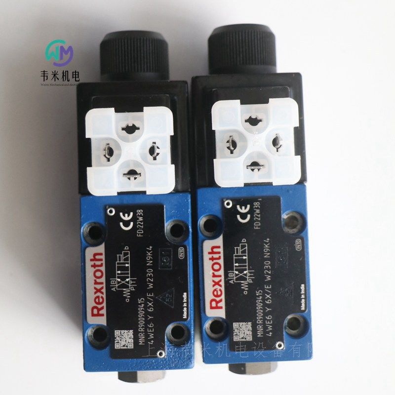 REXROTH电磁阀交流230V电压4WE6Y6X/EW230N9K4
