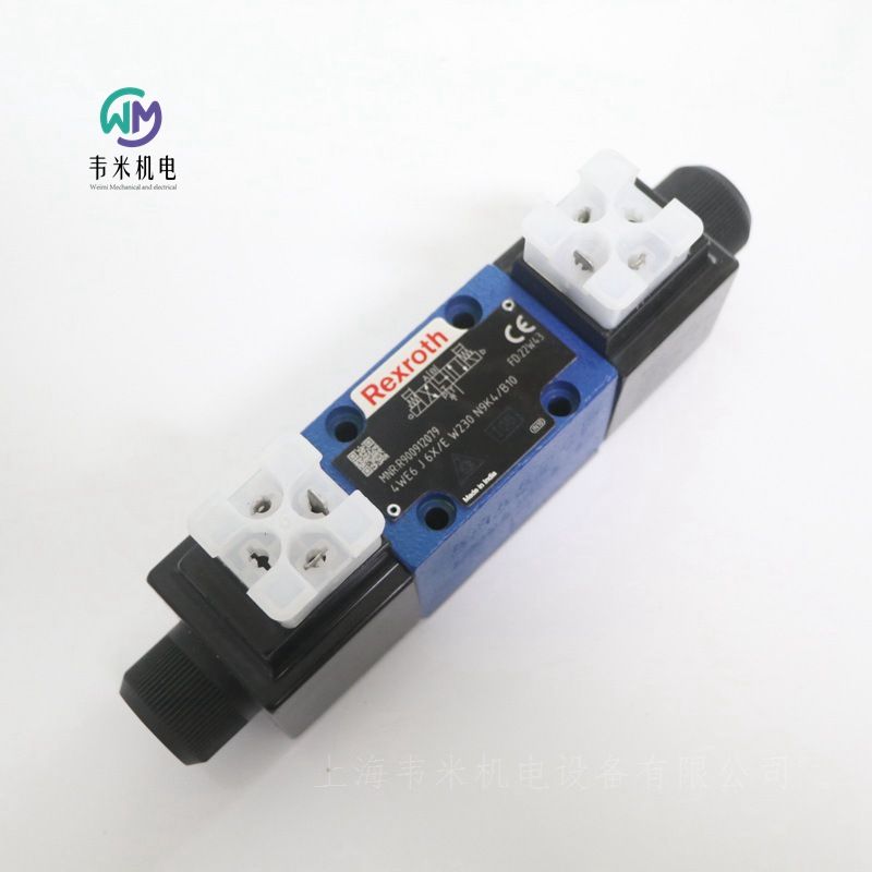 力士乐三位四通电磁阀4WE6J6X/EW230N9K4/B10