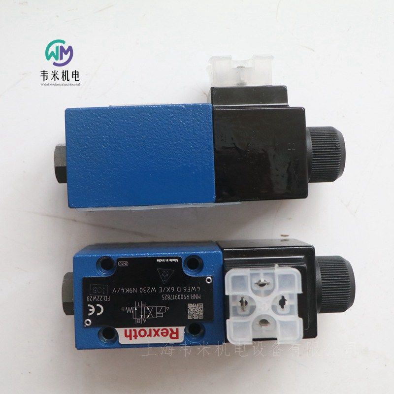 REXROTH二位四通电磁阀4WE6D6X/EW230N9K4/V