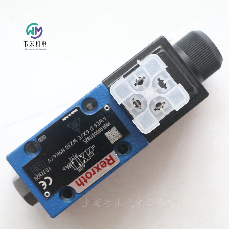 REXROTH二位四通电磁阀4WE6D6X/EW230N9K4/V