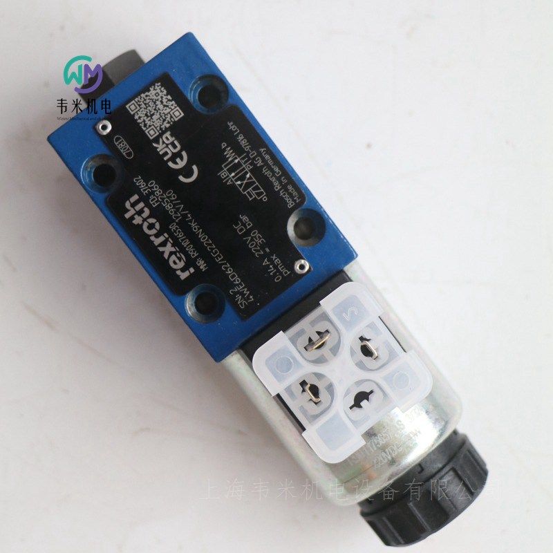 REXROTH电磁阀原装进口4WE6D62/EG220N9K4/V/60