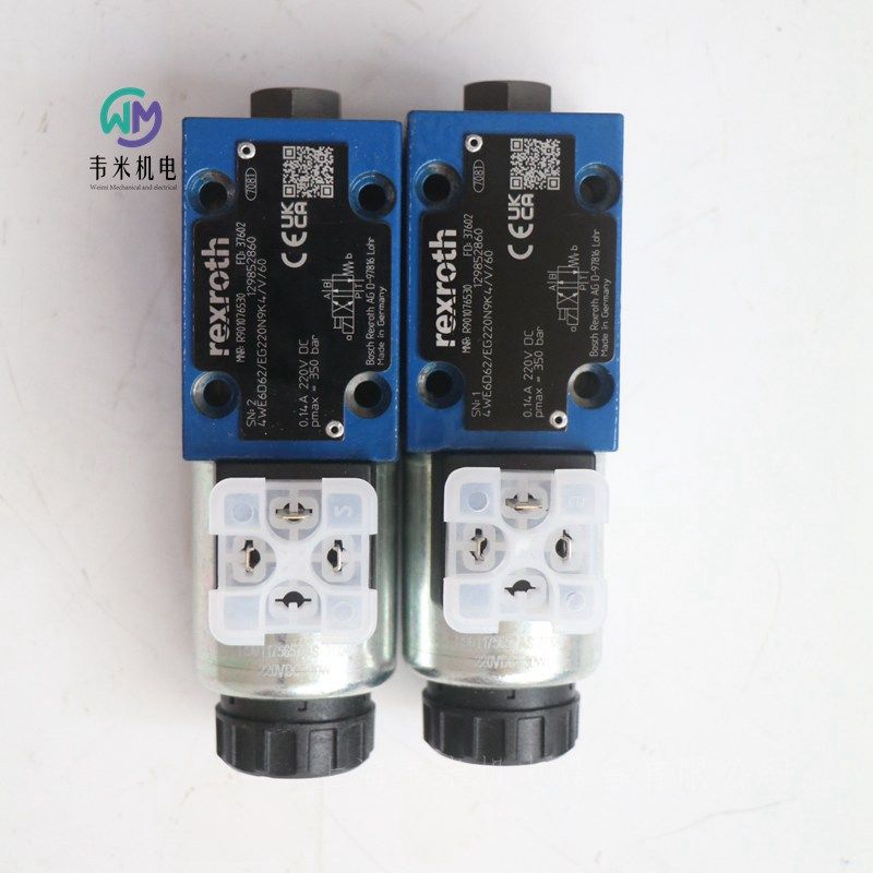 REXROTH电磁阀原装进口4WE6D62/EG220N9K4/V/60