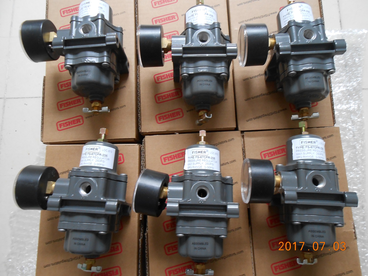 FISHER ѹFS-67CFR-235