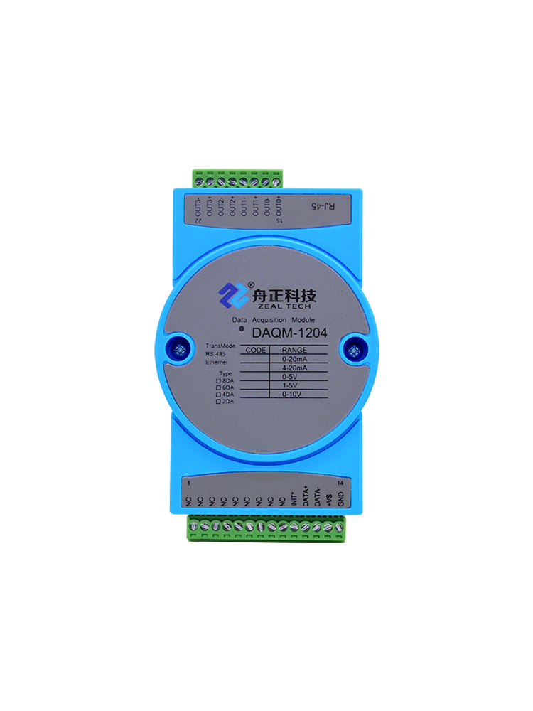 Ƽ̫ ModbusTCP 4/8 ͨ׼ģDAQM-1204