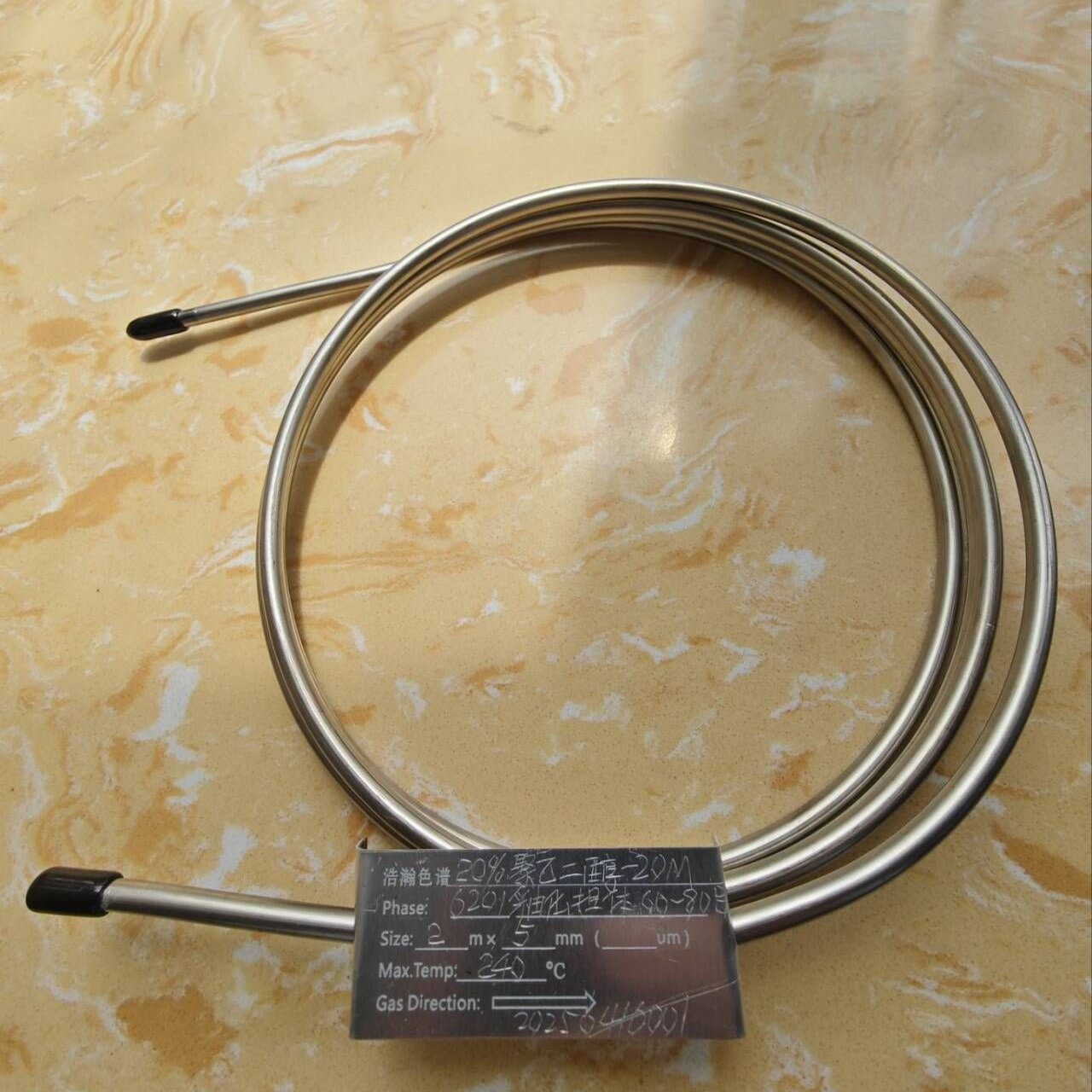haohan饮用水源水中乙醛测定20%聚乙二醇-20M/6201釉化担体填充柱2m*4mm*5mm