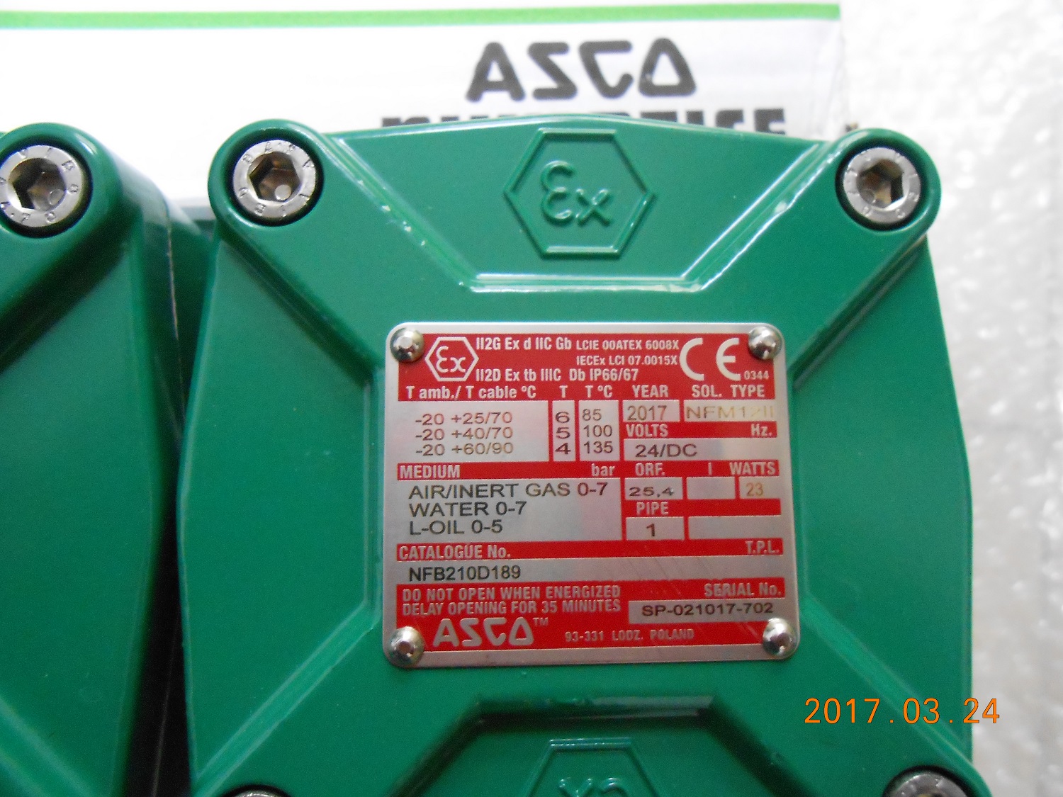 ASCOP ŷNFB210D189