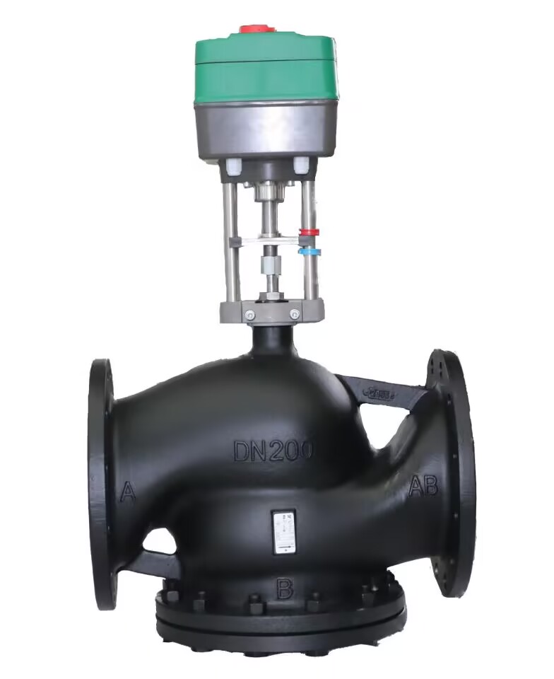 百通+SEA1006电动两通,三通调节阀VVQT42.200