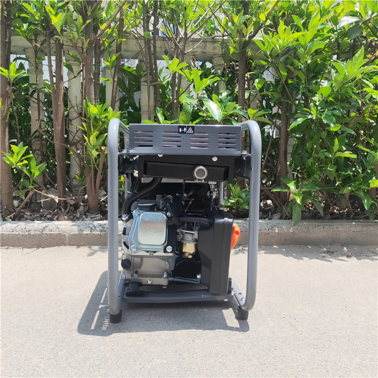 翰丝3.8KW汽油发电机数码变频开架款 便携耐用家用220V小型轻便型HS4000