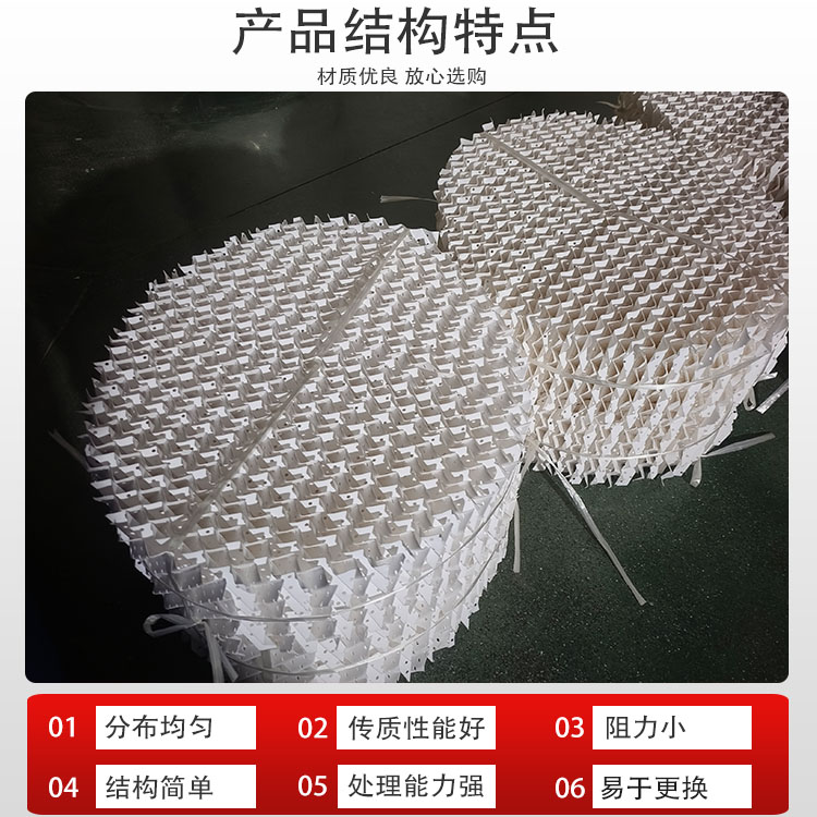 科隆填料四氟规整波纹在精细化工萃取塔中的卓越应用DN600