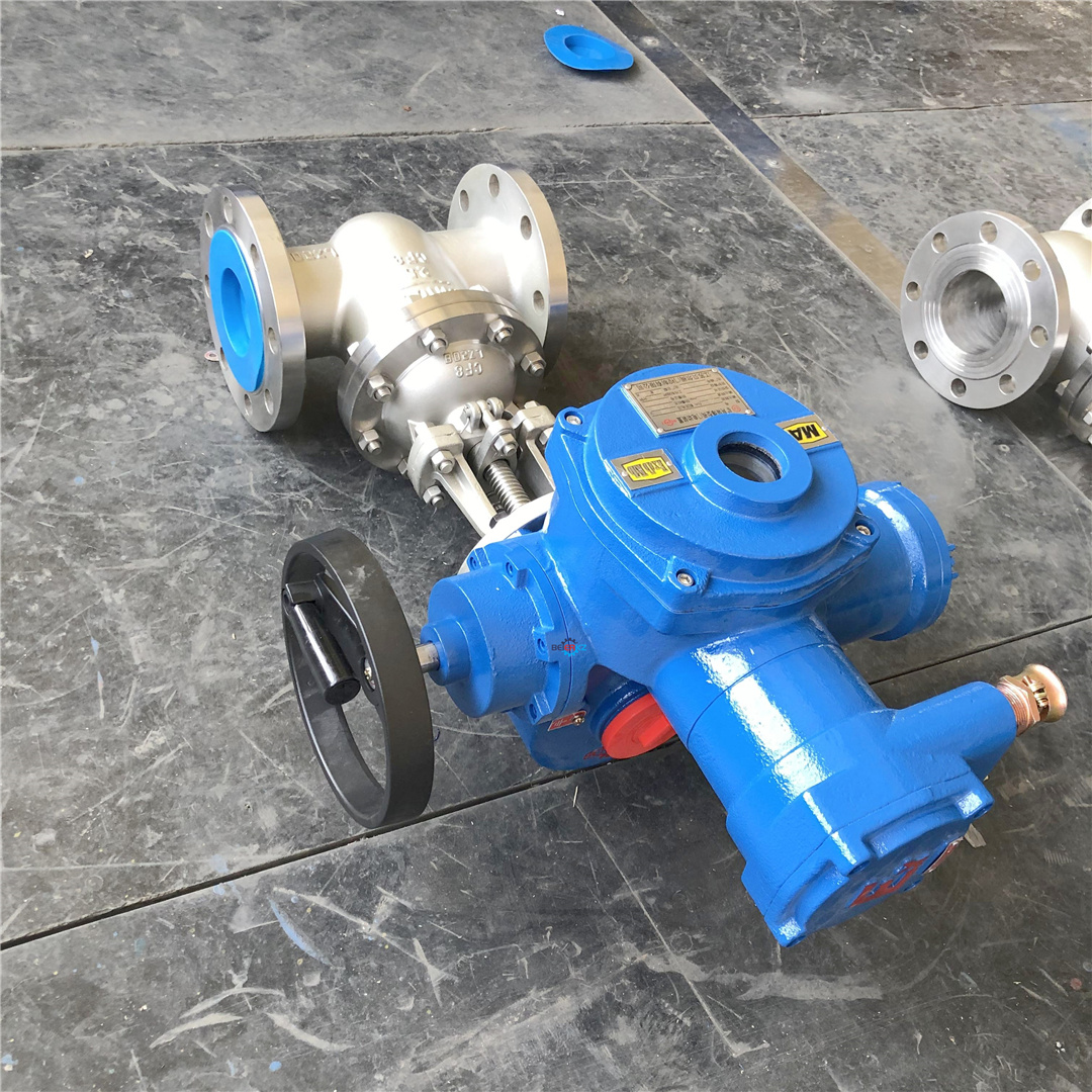 BERREZ941W 25P DN100矿用不锈钢防爆电动闸阀