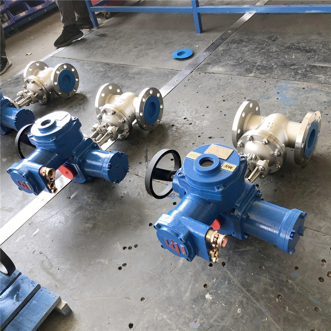 BERREZ941W 25P DN100矿用不锈钢防爆电动闸阀