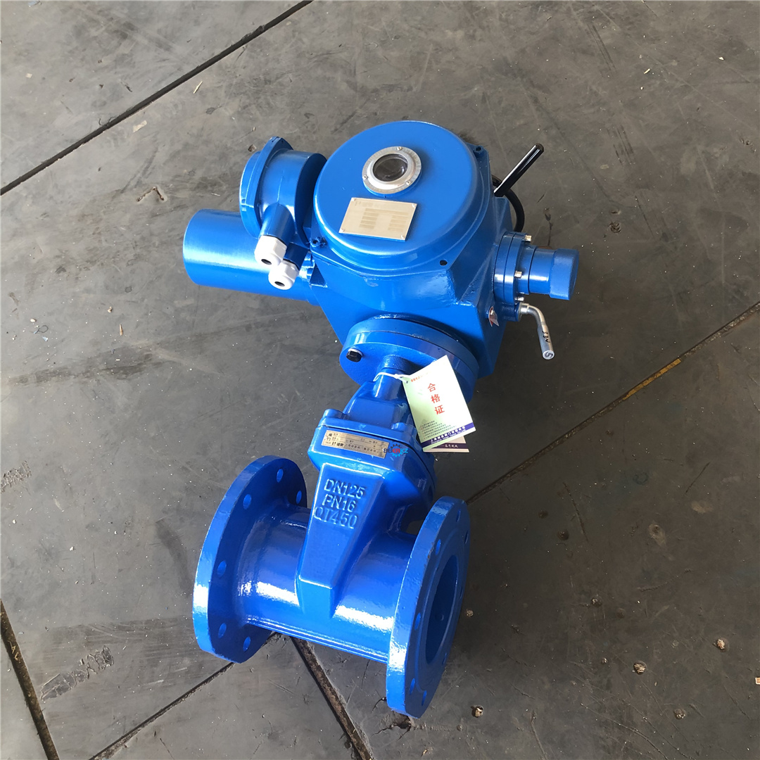 BERREZ945X-16Q DN100贝尔Z945X暗杆软密封电动开关闸阀
