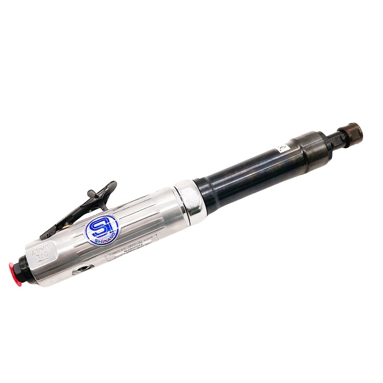 日本SHINANO信浓SI-2022S气动研磨机长杆磨光机1/4气动加长刻磨机