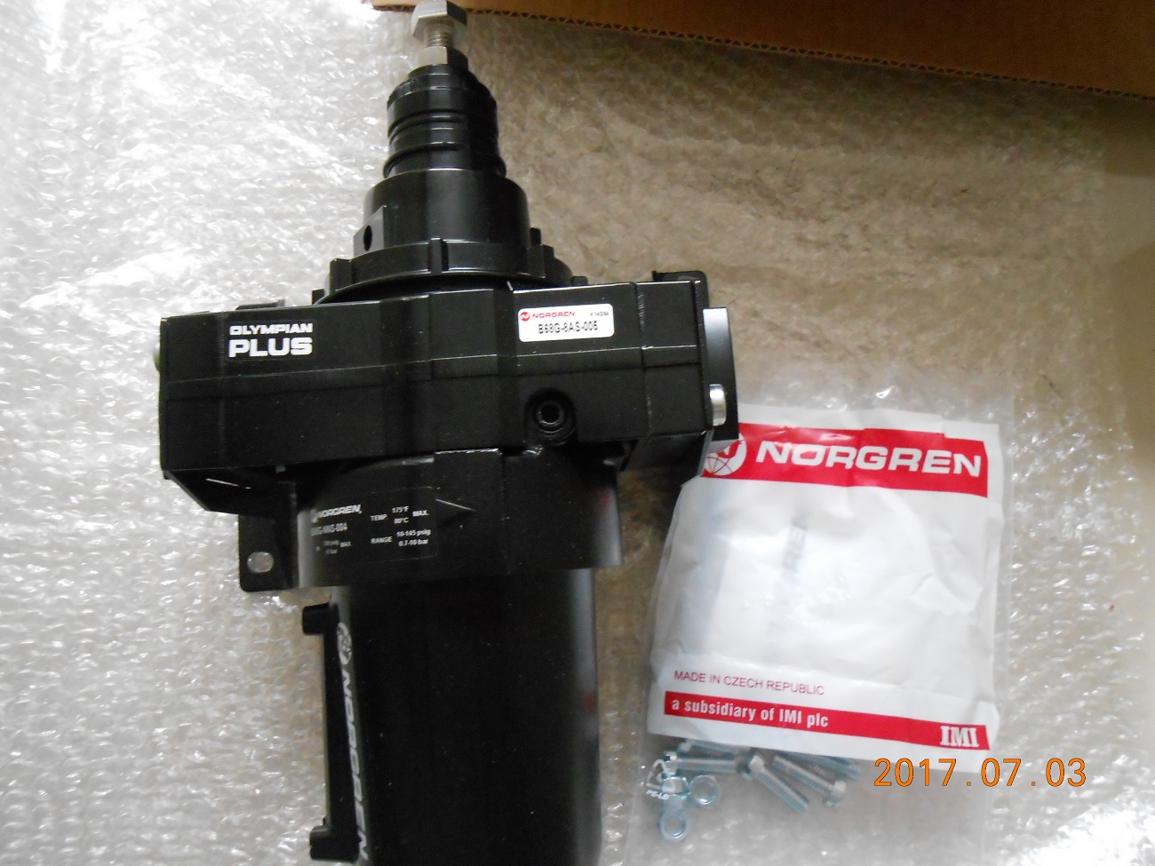 NORGREN ѹB72G-2AK-AL3-RMG