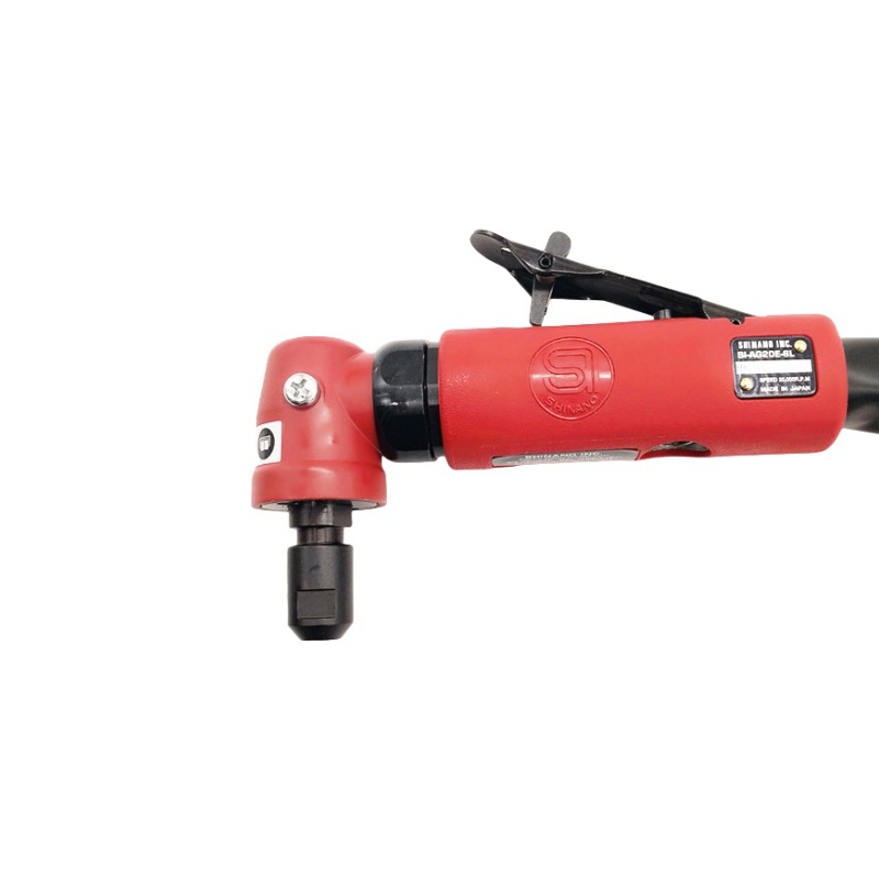 日本SHINANO信浓SI-AG20E-6L气动磨光机直角风磨笔气动刻磨机