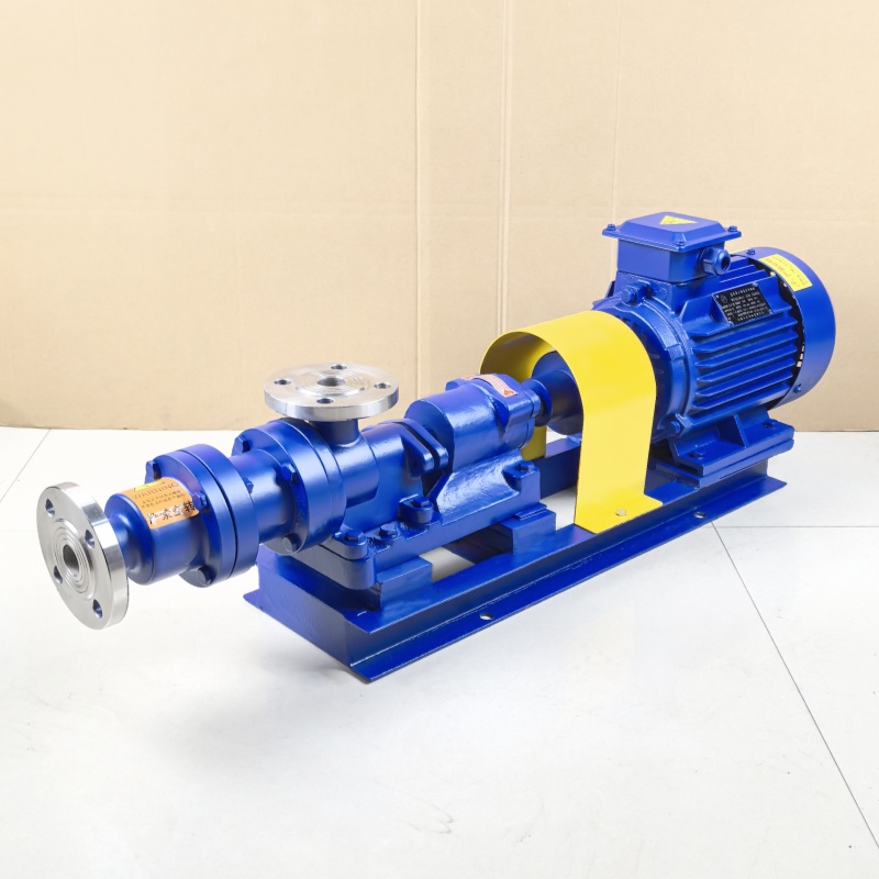 Shangwu Fluid Stainless steel corrosion-resistant screw slurry pump for high head slurry transportation I-1B 1inch 