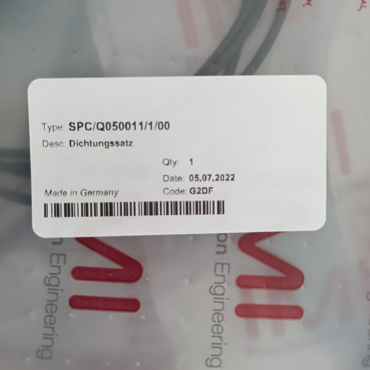 IMIܷSPC/Q050011/1/00
