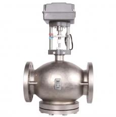 304不锈钢电动调节阀 +SEA504驱动器 AC/DC24 5000NDN15-200