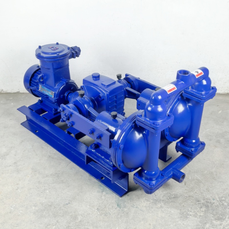 Shangwu Fluid Stainless steel 316L turbine explosion-proof electric diaphragm pump, corrosion-resistant DBY-25RL 
