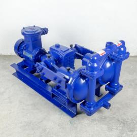 Shangwu Fluid Stainless steel 316L turbine explosion-proof electric diaphragm pump, corrosion-resistant DBY-25RL 