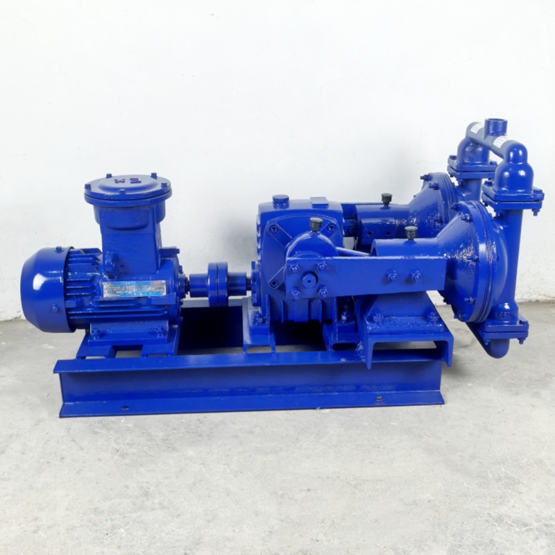 Shangwu Fluid Stainless steel 316L turbine explosion-proof electric diaphragm pump, corrosion-resistant DBY-25RL 