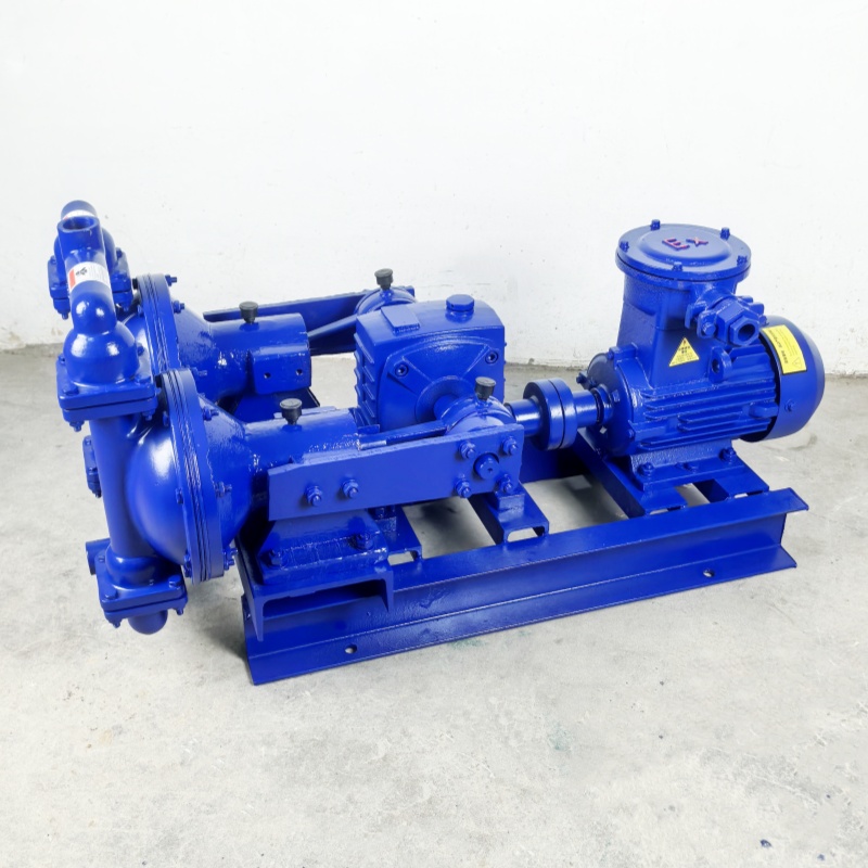 Shangwu Fluid Stainless steel 316L turbine explosion-proof electric diaphragm pump, corrosion-resistant DBY-25RL 