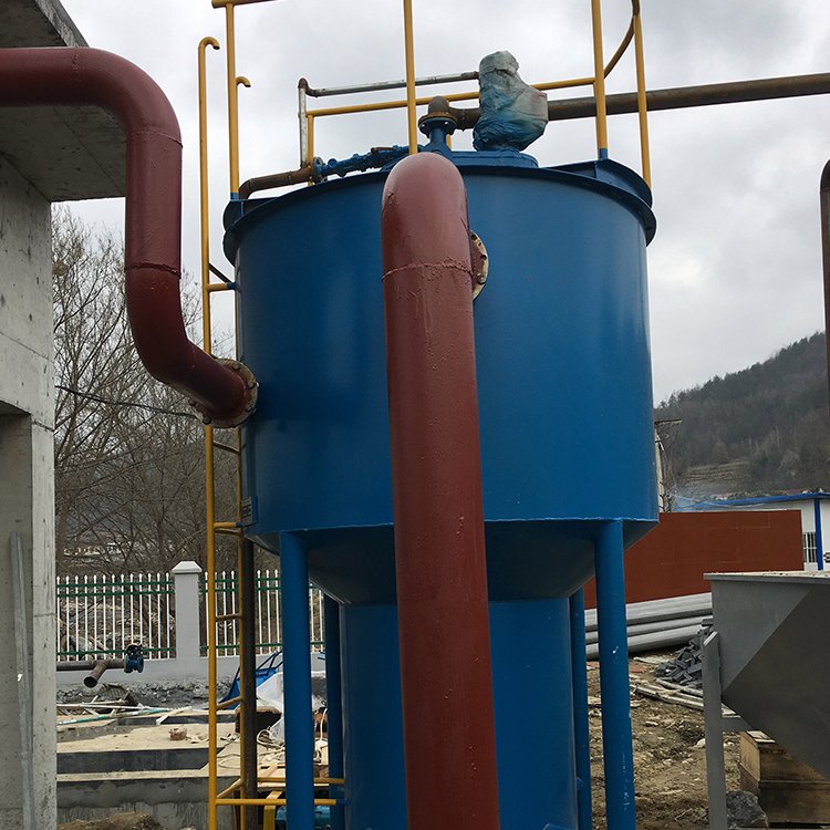 恒大兴业碳钢旋流除砂器 不锈钢304离心沉沙过滤器 立式自动排污除沙100