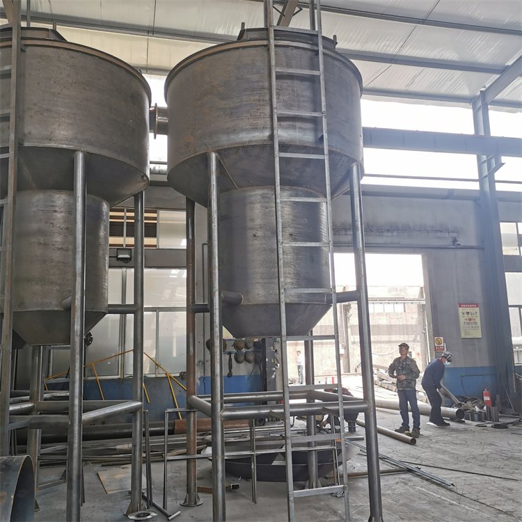 恒大兴业碳钢旋流除砂器 不锈钢304离心沉沙过滤器 立式自动排污除沙100