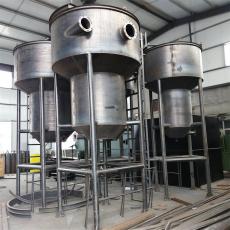恒大兴业碳钢旋流除砂器 不锈钢304离心沉沙过滤器 立式自动排污除沙100