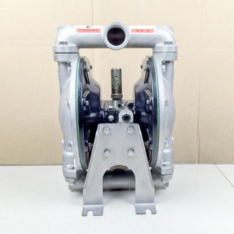 Shangwu Fluid Stainless steel 316L pneumatic diaphragm pump resistant to acid, alkali and corrosion QBY4-25RL 