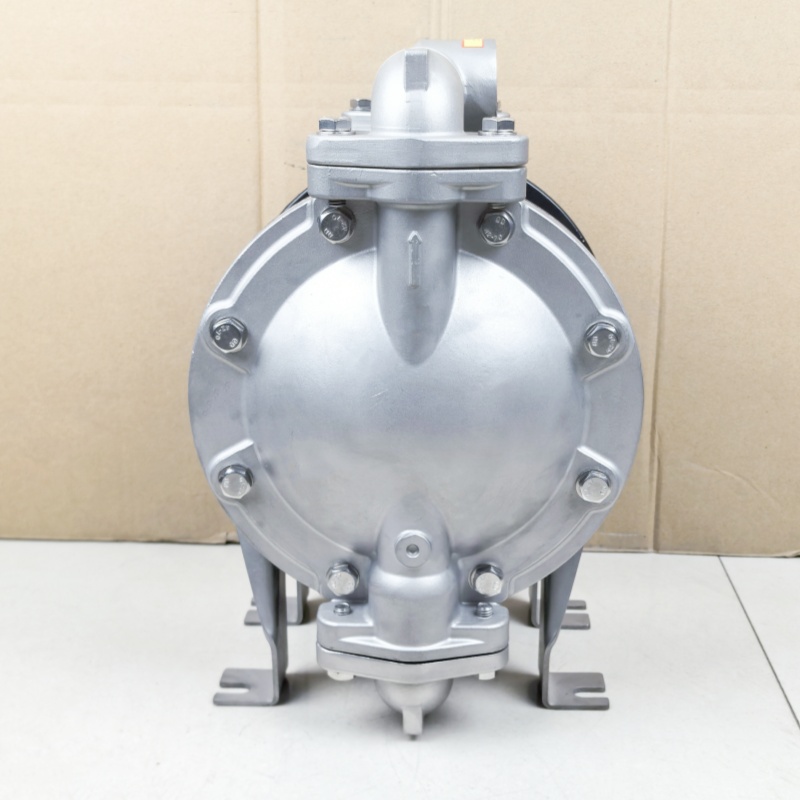 Shangwu Fluid Stainless steel 316L pneumatic diaphragm pump resistant to acid, alkali and corrosion QBY4-25RL 