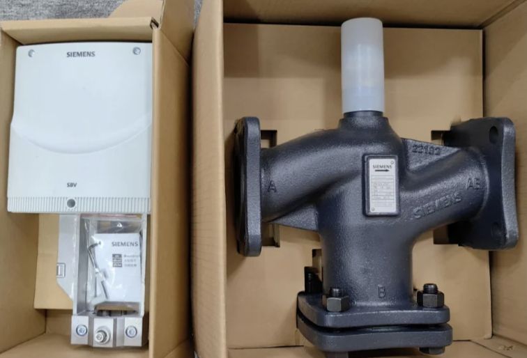 西门子原装座阀 两通调节阀VVF42.50+SBV61