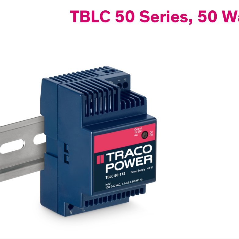 TRACOPOWER90W开关柜安装电源TBLC90-124 TBLC90-112