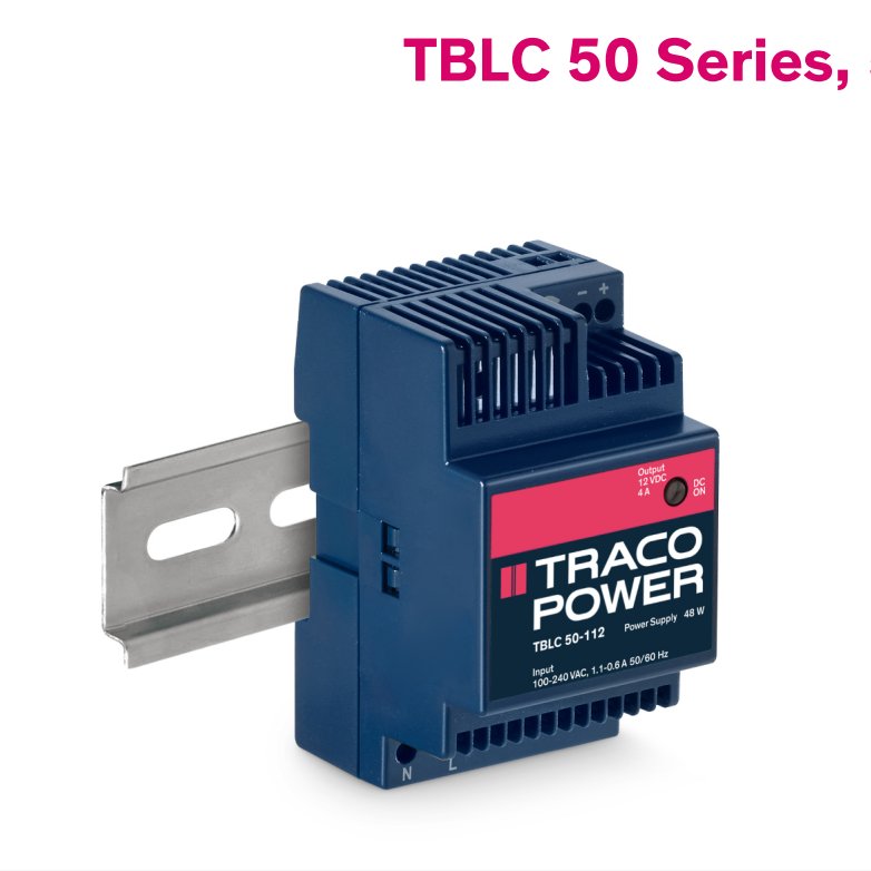 TRACOPOWER90W开关柜安装电源TBLC90-124 TBLC90-112