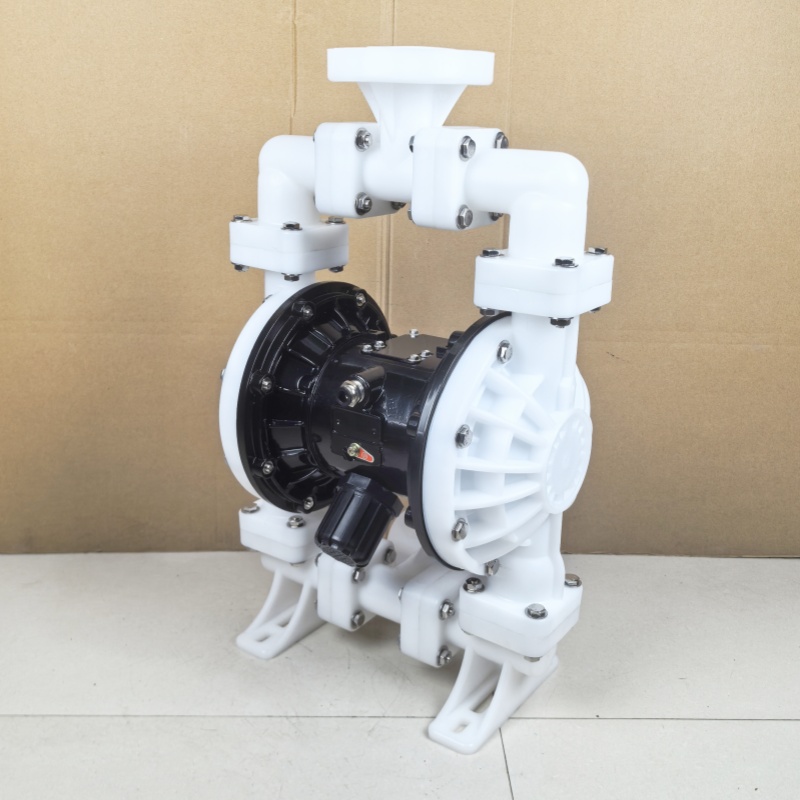 Shangwu Fluid Pneumatic diaphragm pump engineering plastic PP material, corrosion-resistant, acid and alkali resistant QBY-40S 