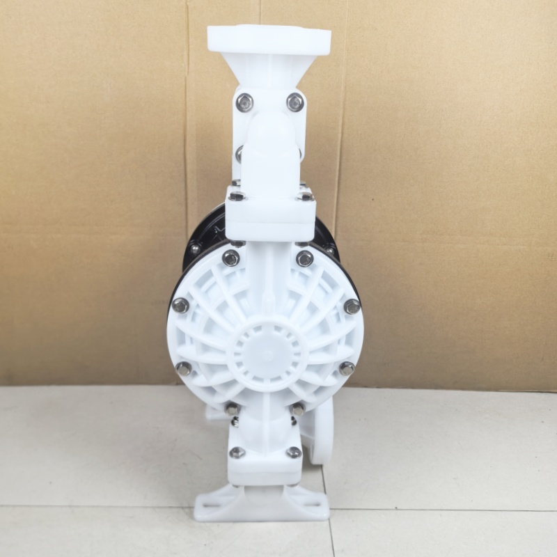 Shangwu Fluid Pneumatic diaphragm pump engineering plastic PP material, corrosion-resistant, acid and alkali resistant QBY-40S 