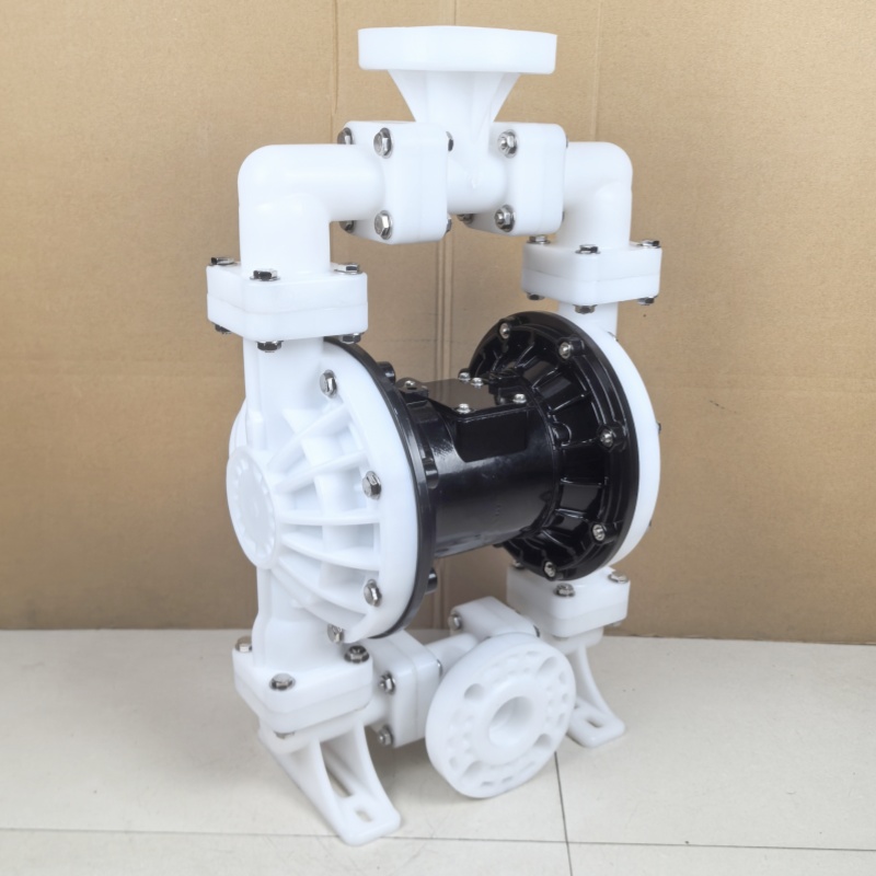 Shangwu Fluid Pneumatic diaphragm pump engineering plastic PP material, corrosion-resistant, acid and alkali resistant QBY-40S 