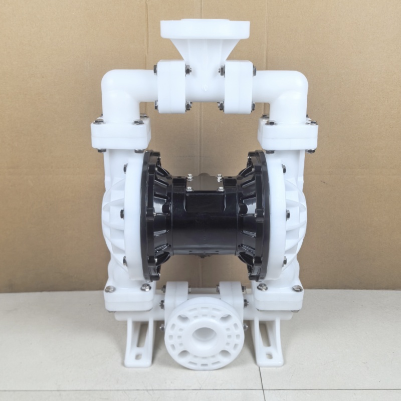 Shangwu Fluid Pneumatic diaphragm pump engineering plastic PP material, corrosion-resistant, acid and alkali resistant QBY-40S 