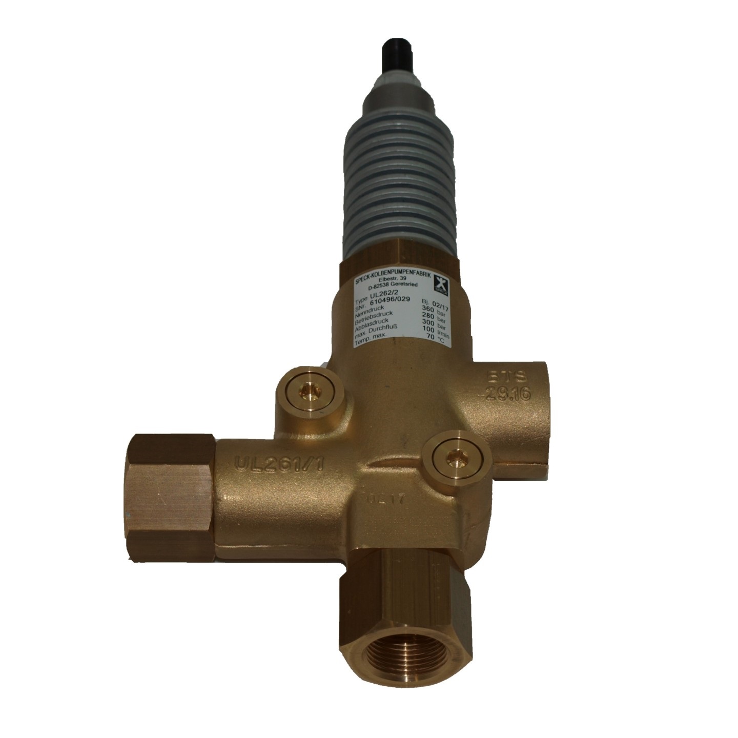 SPECK调压阀UNLOADER VALVE
