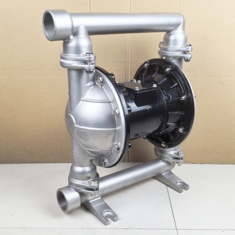Shangwu Fluid Stainless steel pneumatic diaphragm pump for corrosion-resistant sewage transportation QBY-40P 